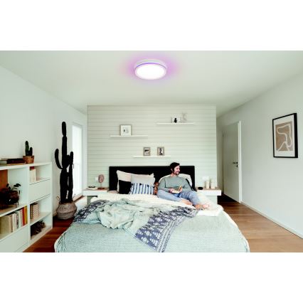 Ledvance - LED RGBW Aptumšojams griestu gaismeklis SMART+ CIRCLE LED/28W/230V 3000-6500K Wi-Fi