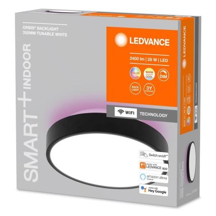 Ledvance - LED RGBWAptumšojams griestu gaismeklis SMART+ ORBIS LED/28W/230V 3000-6500K Wi-Fi