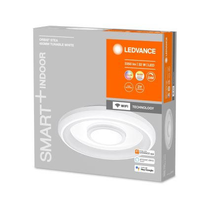 Ledvance - LED RGBW Aptumšojams griestu gaismeklis SMART+ ORBIS LED/32W/230V 2700-6500K Wi-Fi