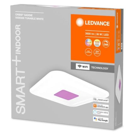 Ledvance - LED RGBW Aptumšojams griestu gaismeklis SMART+ ORBIS LED/32W/230V Wi-Fi