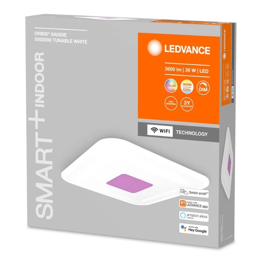 Ledvance - LED RGBW Aptumšojams griestu gaismeklis SMART+ ORBIS LED/32W/230V Wi-Fi