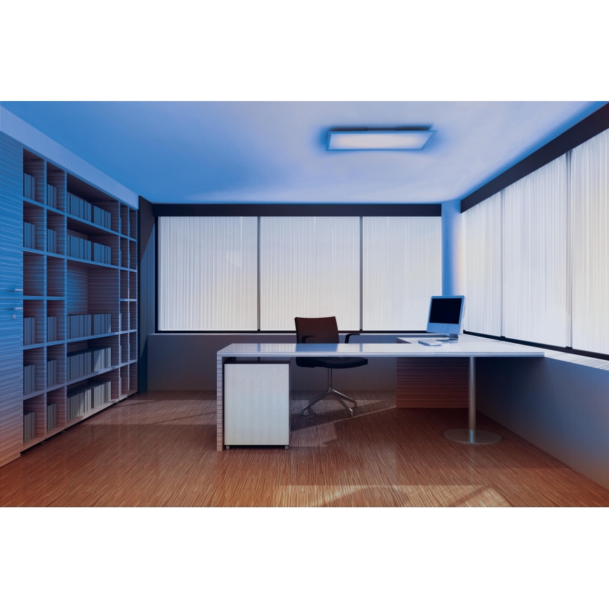 Ledvance - LED RGBW aptumšojams griestu gaismeklis SMART+ PLANON LED/28W/230V 30x60 cm Wi-Fi