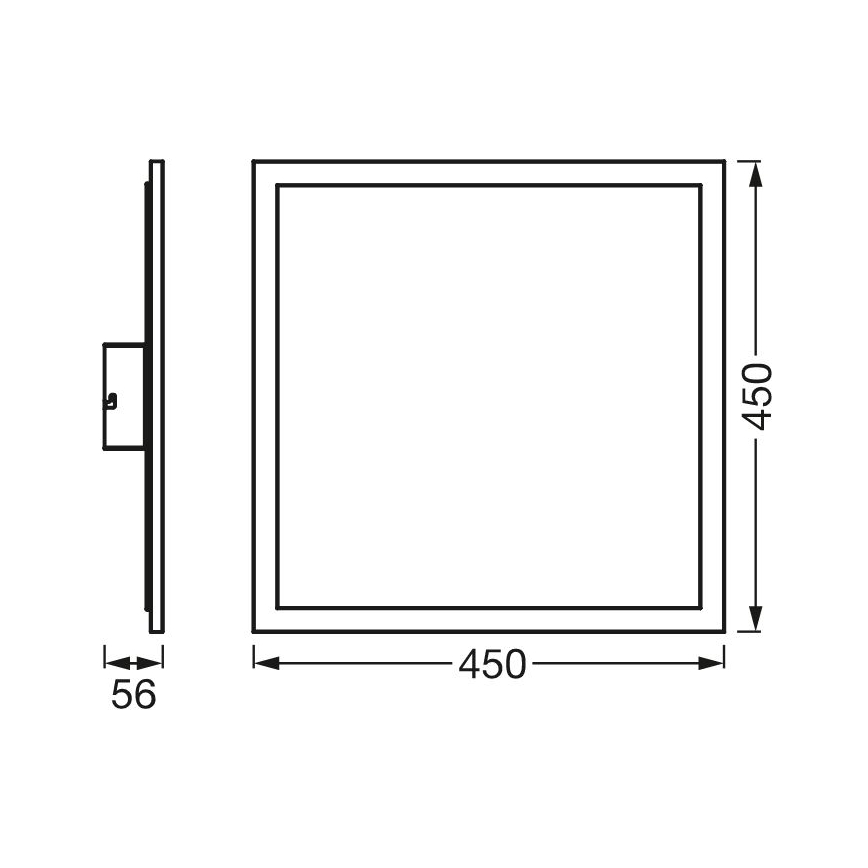Ledvance - LED RGBW Aptumšojams panelis SMART+ PLANON LED/28W/230V 3000-6500K Wi-Fi + tālvadības pults