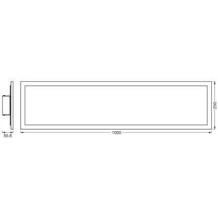 Ledvance - LED RGBW Aptumšojams panelis SMART+ PLANON LED/30W/230V 3000-6500K Wi-Fi + tālvadības pults