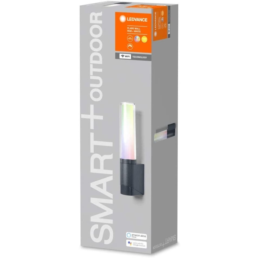 Ledvance - LED RGBW Āra sienas gaismeklis SMART+ FLARE LED/7,5W/230V IP44 Wi-Fi