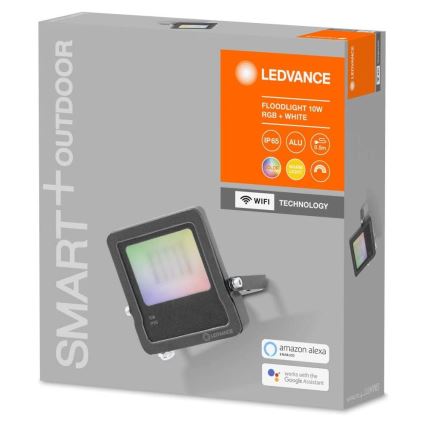 Ledvance - LED RGBW Prožektors SMART+ FLOOD LED/10W/230V IP65 Wi-Fi