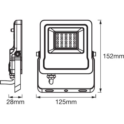 Ledvance - LED RGBW Prožektors SMART+ FLOOD LED/10W/230V IP65 Wi-Fi