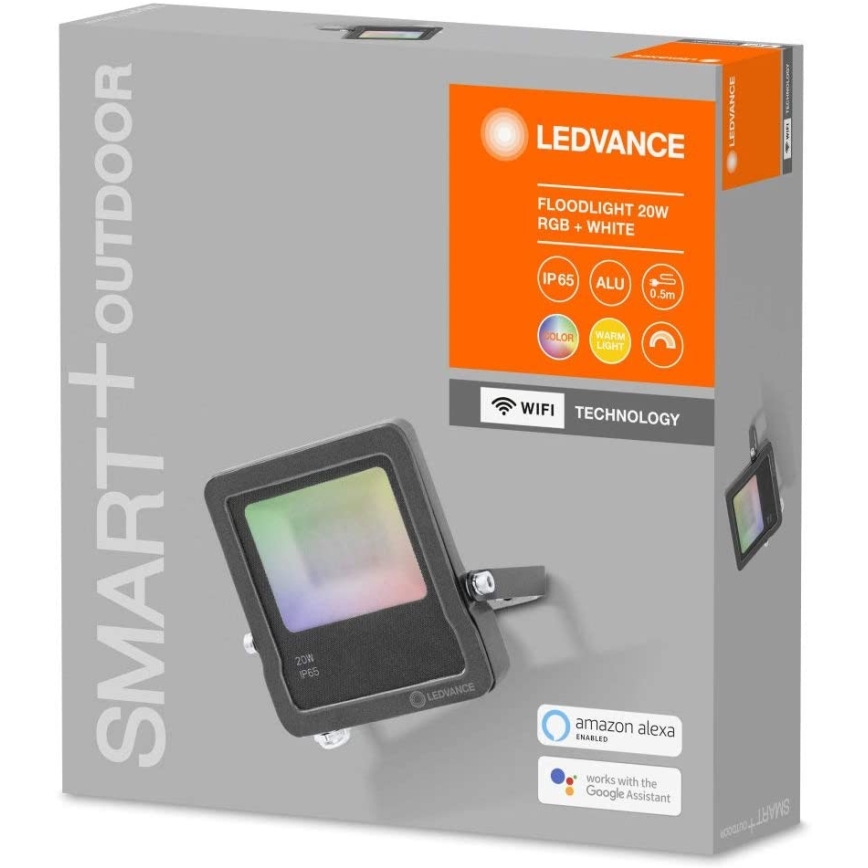 Ledvance - LED RGBW Prožektors SMART+ FLOOD LED/20W/230V IP65 Wi-Fi