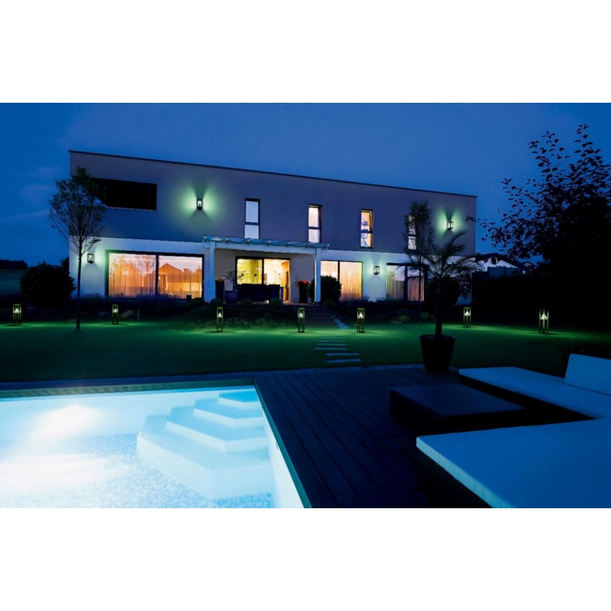 Ledvance - LED RGBW regulējams saules sienas gaismeklis ar kustības un krēslas sensoru SMART+ ALPS LED/6W/3,7V 2200 mAh 3000K IP44