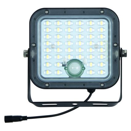 Ledvance - LED Aptumšojams saules enerģijas prožektors ar sensoru FLOOD SPLIT LED/10W/3,2V 5000 mAh IP65 + tālvadības pults