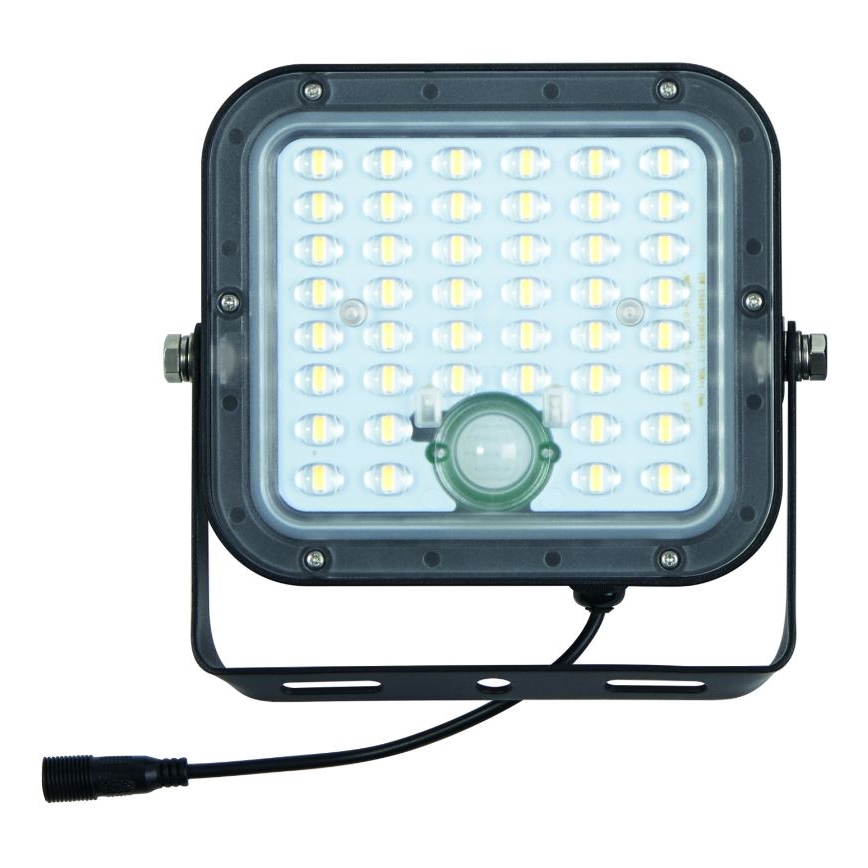Ledvance - LED Aptumšojams saules enerģijas prožektors ar sensoru FLOOD SPLIT LED/10W/3,2V 5000 mAh IP65 + tālvadības pults