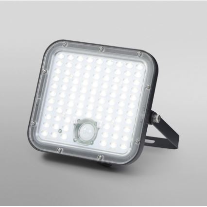 Ledvance - LED Aptumšojama saules enerģijas Prožektors ar sensoru FLOOD SPLIT LED/30W/6,4V IP65 + tālvadības pults