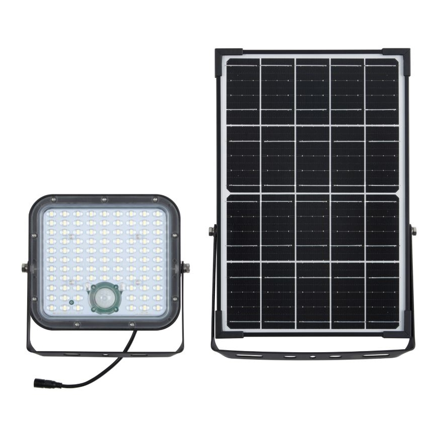 Ledvance - LED Aptumšojama saules enerģijas Prožektors ar sensoru FLOOD SPLIT LED/30W/6,4V IP65 + tālvadības pults