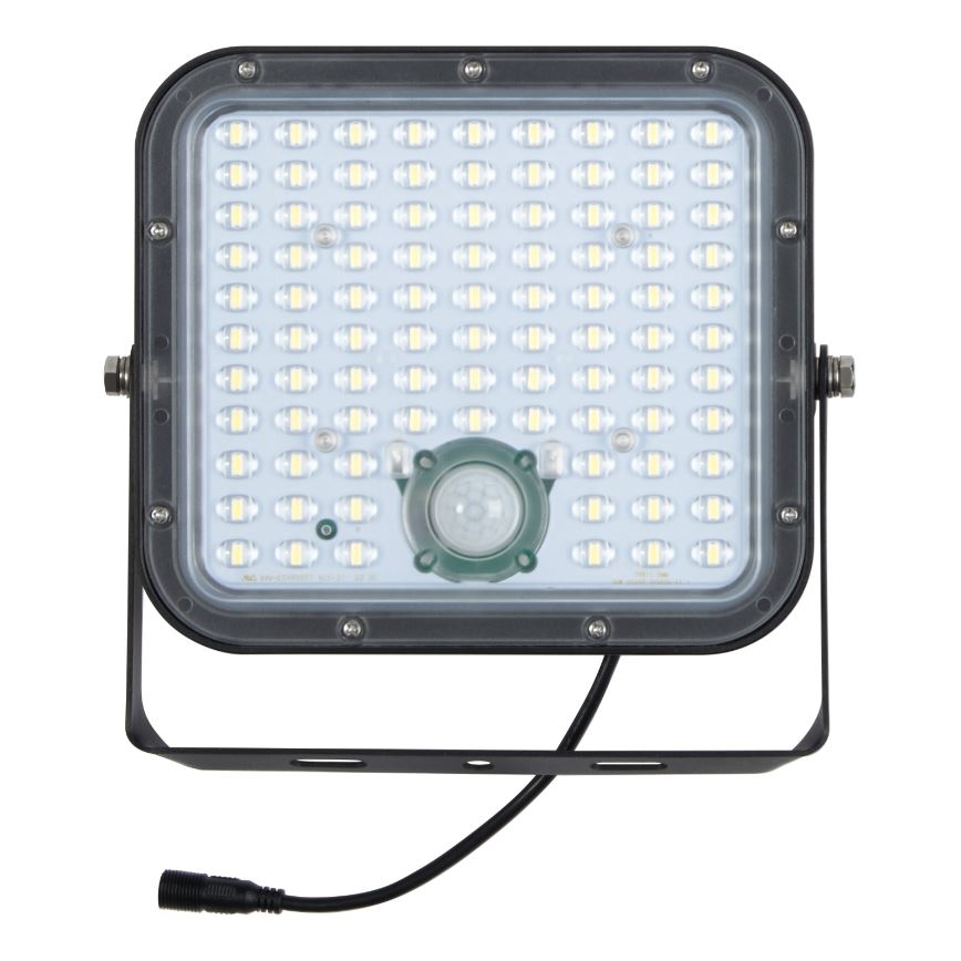 Ledvance - LED Aptumšojama saules enerģijas Prožektors ar sensoru FLOOD SPLIT LED/30W/6,4V IP65 + tālvadības pults