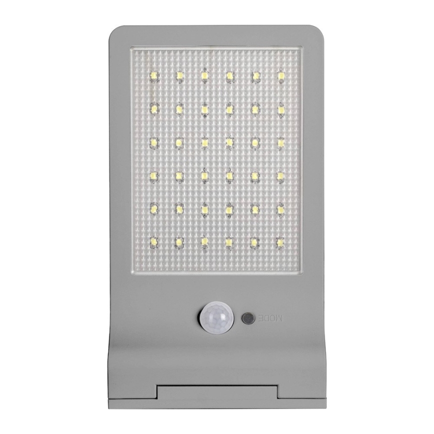 Ledvance - LED Saules enerģijas sienas gaismeklis ar sensoru DOORLED LED/3W/3,3V IP44