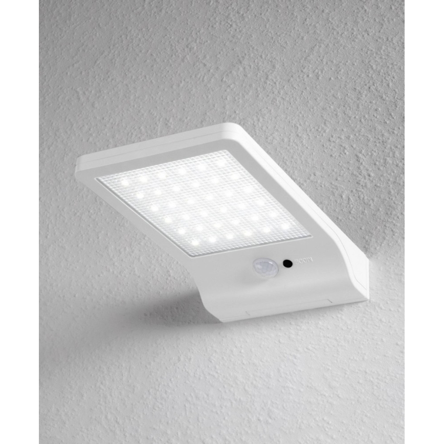 Ledvance - LED Saules enerģijas sienas lampa ar sensoru DOORLED LED/3W/3,3V 2000 mAh IP44