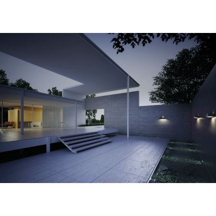 Ledvance - LED Saules enerģijas sienas lampa ar kustības un krēslas sensoru ENDURA SOLAR LED/3W/4,2V 1200 mAh IP65