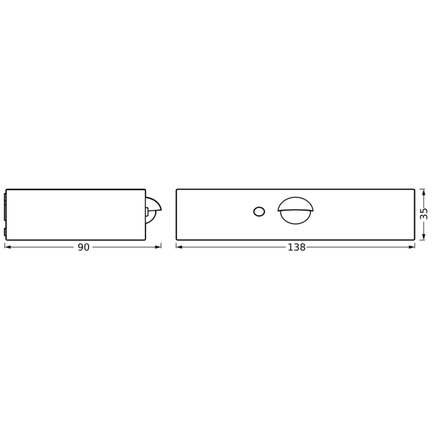 Ledvance - LED Saules enerģijas sienas lampa ar kustības un krēslas sensoru ENDURA SOLAR LED/3W/4,2V 1200 mAh IP65