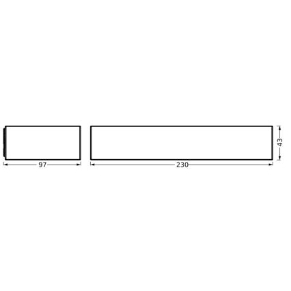 Ledvance - LED Saules enerģijas sienas lampa ar sensoru ENDURA SOLAR LED/6W/4,2V IP65