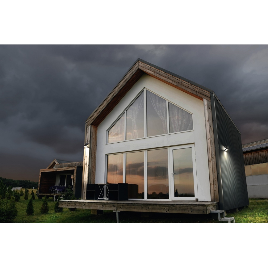 Ledvance - LED Saules enerģijas sienas lampa ar sensoru TAURENIS LED/1,5W/3,7V 1200 mAh IP65