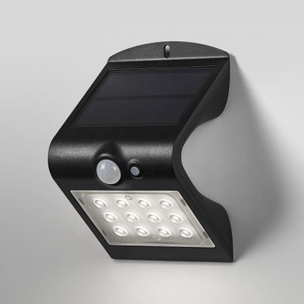 Ledvance - LED Saules enerģijas sienas lampa ar sensoru TAURENIS LED/1,5W/3,7V 1200 mAh IP65