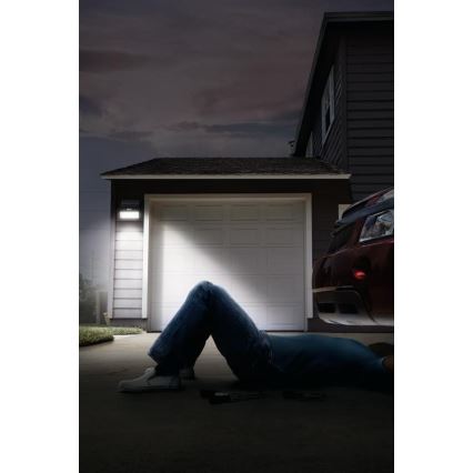 Ledvance - LED Āra saules enerģijas sienas Prožektors ar sensoru FLOOD LED/2,9W/3,7V 2600 mAh IP44