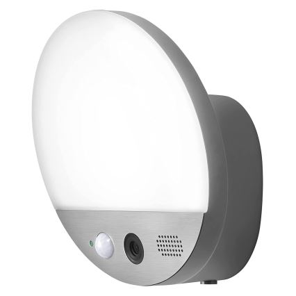 Ledvance - LED Āra sienas gaismeklis ar sensoru un kameru SMART+ LED/15W/230V Wi-Fi IP44