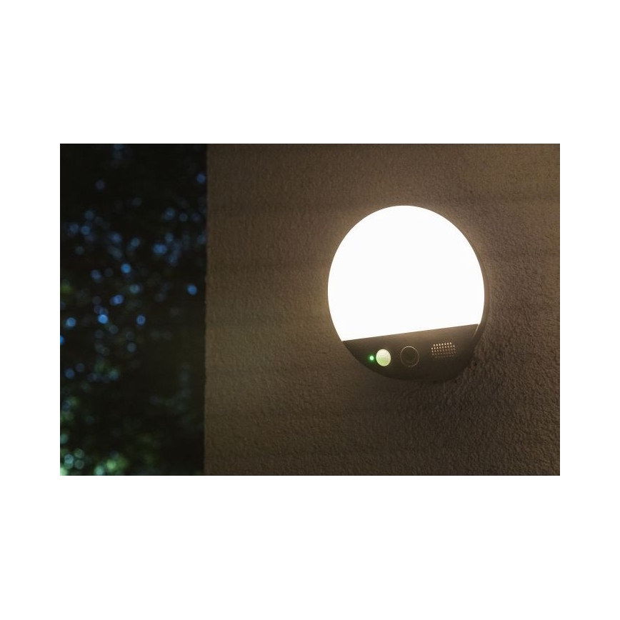 Ledvance - LED Āra sienas gaismeklis ar sensoru un kameru SMART+ LED/15W/230V Wi-Fi IP44