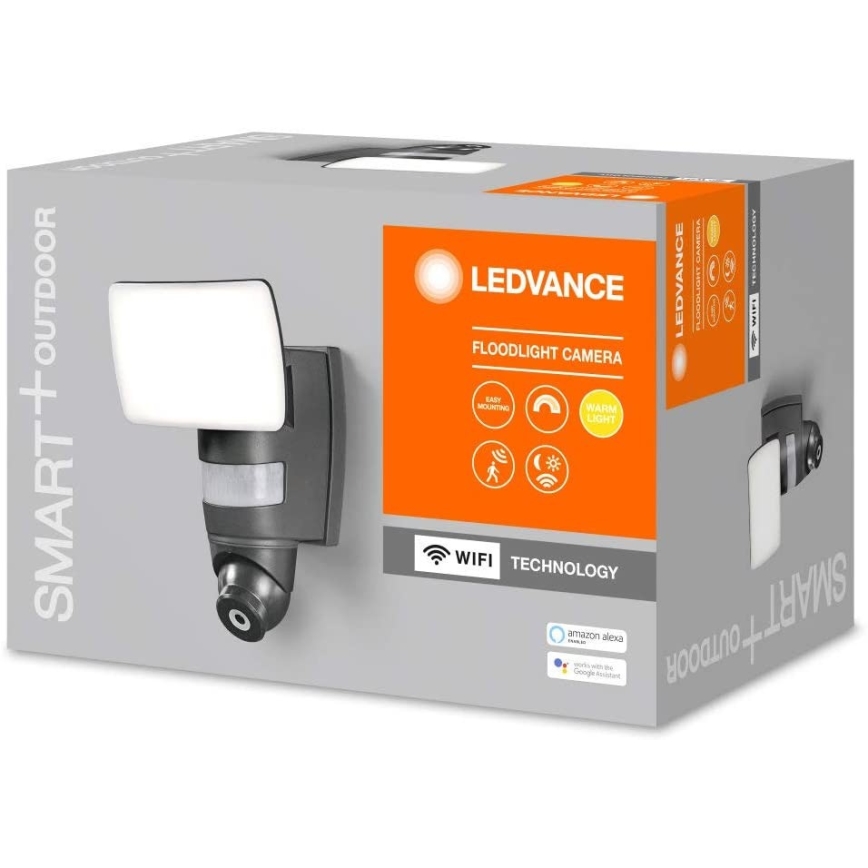 Ledvance - LED Starmetis ar sensoru un kameru SMART+ LED/24W/230V IP44 Wi-Fi