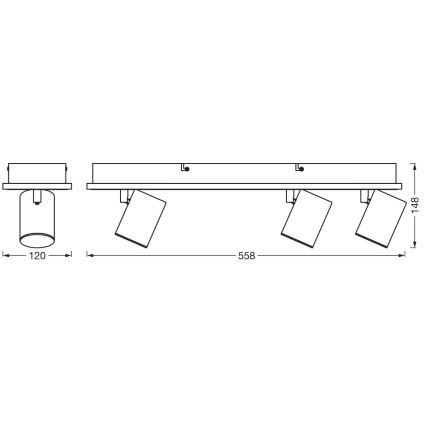 Ledvance - LED Starmetis DECOR MARS LED/41W/230V