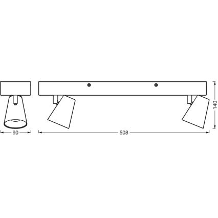 Ledvance - LED Starmetis DECOR NEPTUNE LED/20W/230V