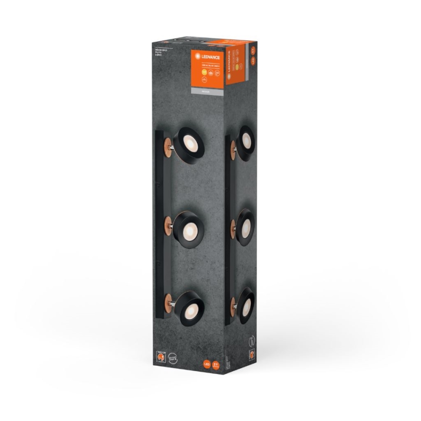 Ledvance - LED Starmetis DECOR PLUTO 3xLED/4,8W/230V