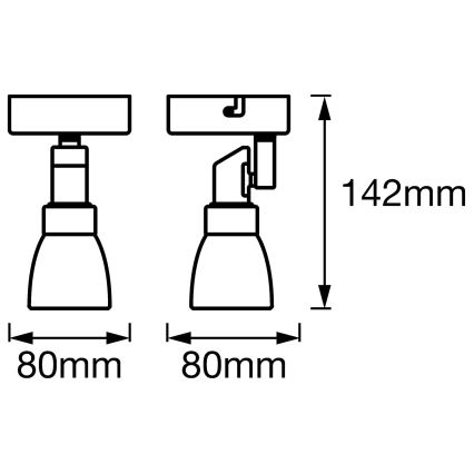 Ledvance - LED Starmetis SPOT 1xG9/2W/230V