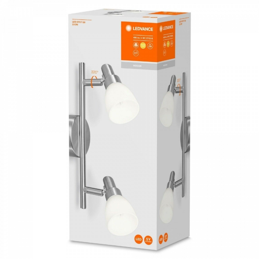 Ledvance - LED Starmetis SPOT 2xG9/2W/230V