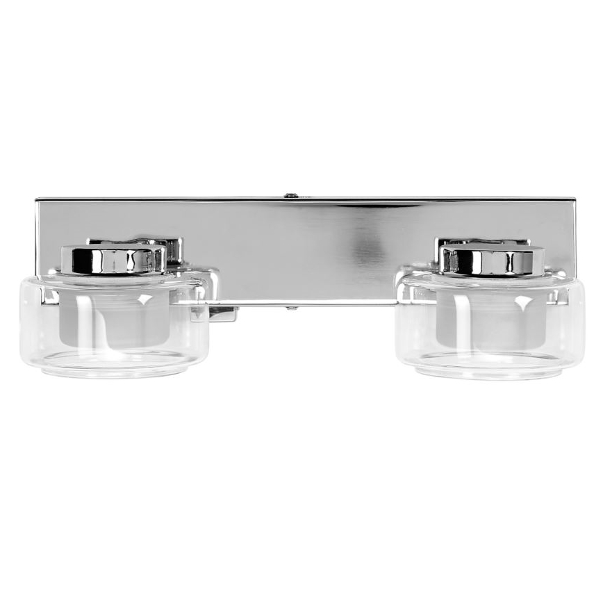 Ledvance - LED Vannas istabas sienas lampa ORBIS FLAME 2xLED/5,5W/230V 3000/4000K IP44 hroms