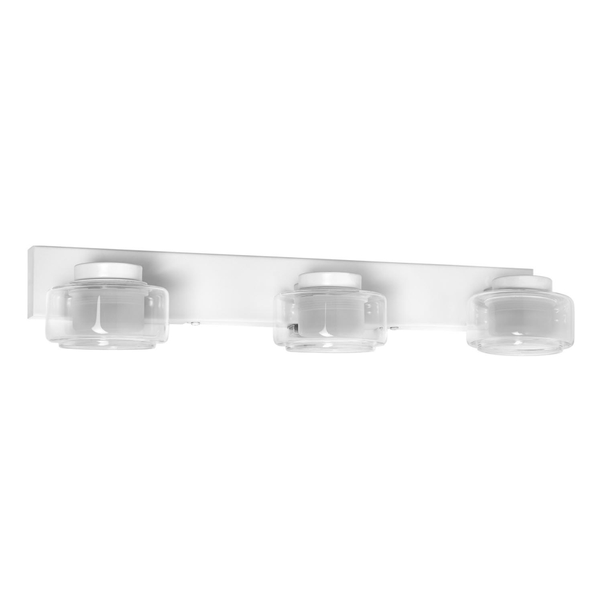 Ledvance - LED Vannas istabas sienas lampa ORBIS FLAME 3xLED/5,5W/230V 3000/4000K IP44 balta