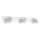 Ledvance - LED Vannas istabas sienas lampa ORBIS FLAME 3xLED/5,5W/230V 3000/4000K IP44 balta