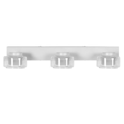 Ledvance - LED Vannas istabas sienas lampa ORBIS FLAME 3xLED/5,5W/230V 3000/4000K IP44 balta