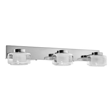 Ledvance-LED Vannas istabas sienas lampa ORBIS FLAME 3xLED/5,5W/230V IP44 hroms