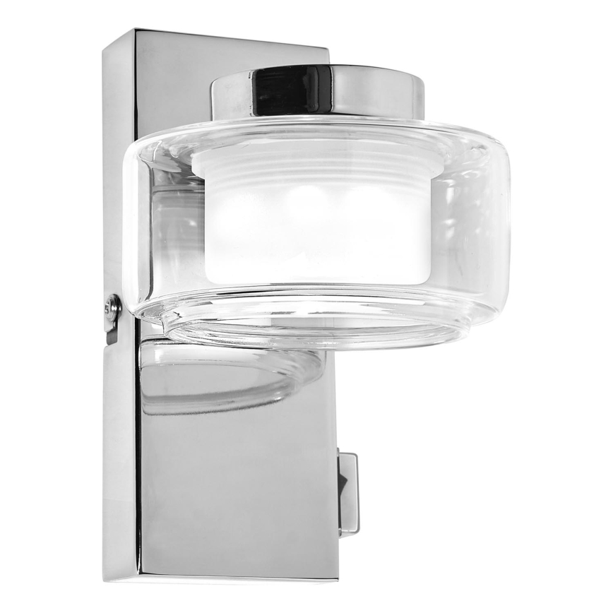 Ledvance - LED Vannas istabas sienas lampa ORBIS FLAME LED/5,5W/230V 3000/4000K IP44 hroms