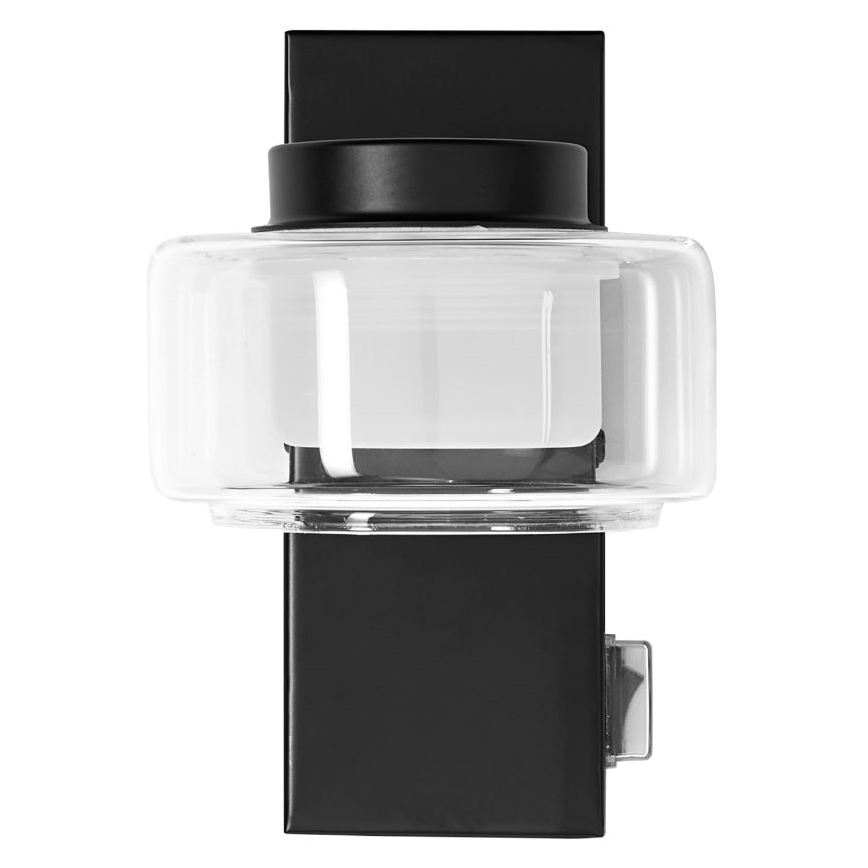 Ledvance - LED Vannas istabas sienas lampa ORBIS FLAME LED/5,5W/230V 3000/4000K IP44 melna