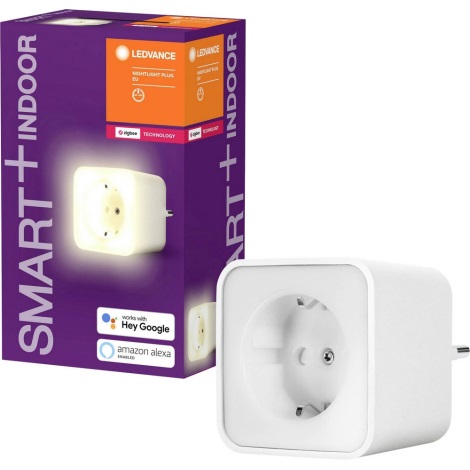 Ledvance - LED Viedā kontaktligzda ar apgaismojumu SMART+ PLUG 3680W