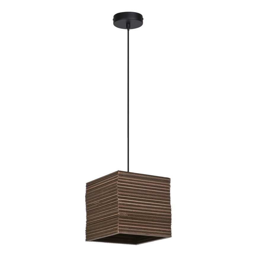 Ledvance - Lustra ar auklu DECOR CARDBOARD 1xE27/15W/230V 25x25 cm