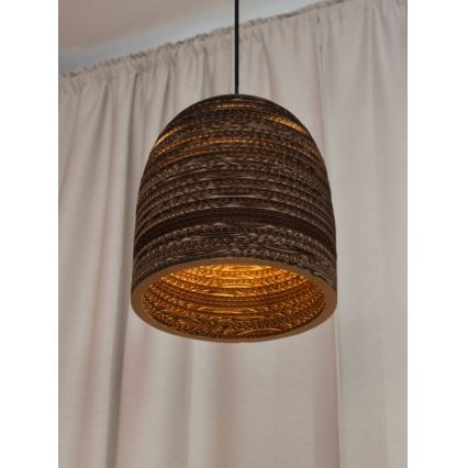 Ledvance - Lustra ar auklu DECOR CARDBOARD 1xE27/15W/230V d. 25 cm