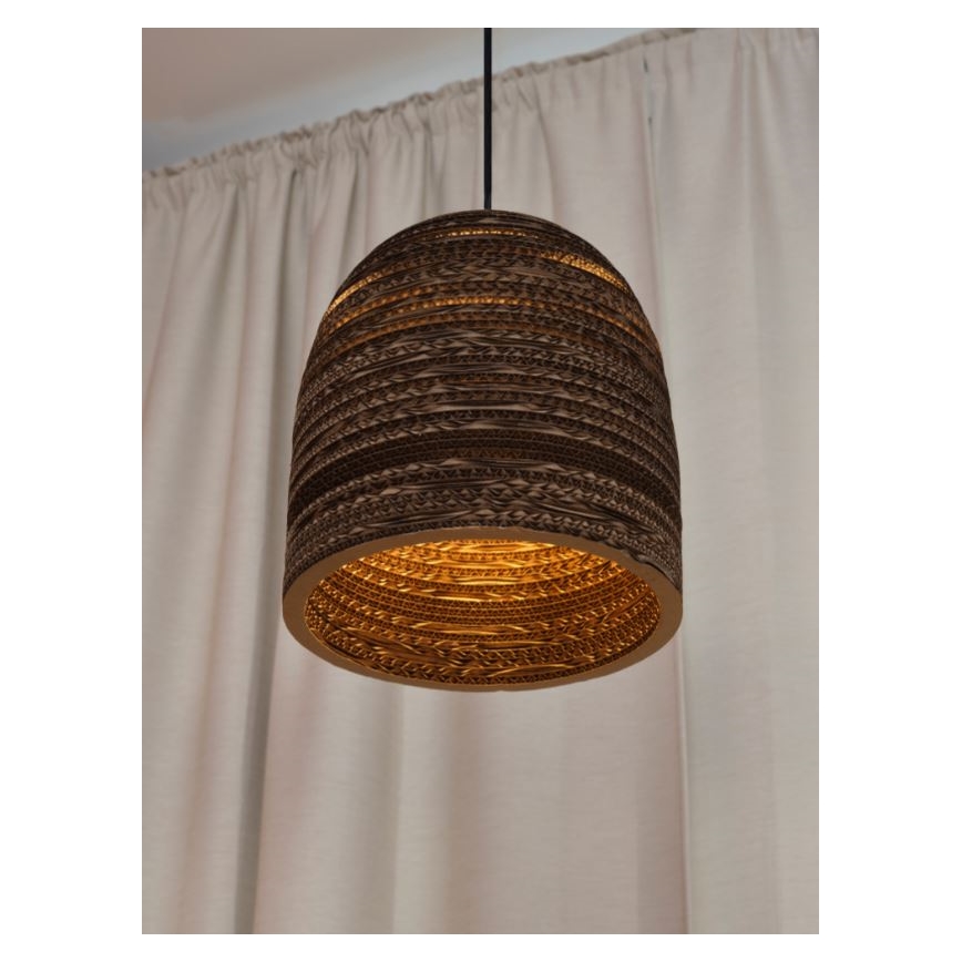 Ledvance - Lustra ar auklu DECOR CARDBOARD 1xE27/15W/230V d. 25 cm