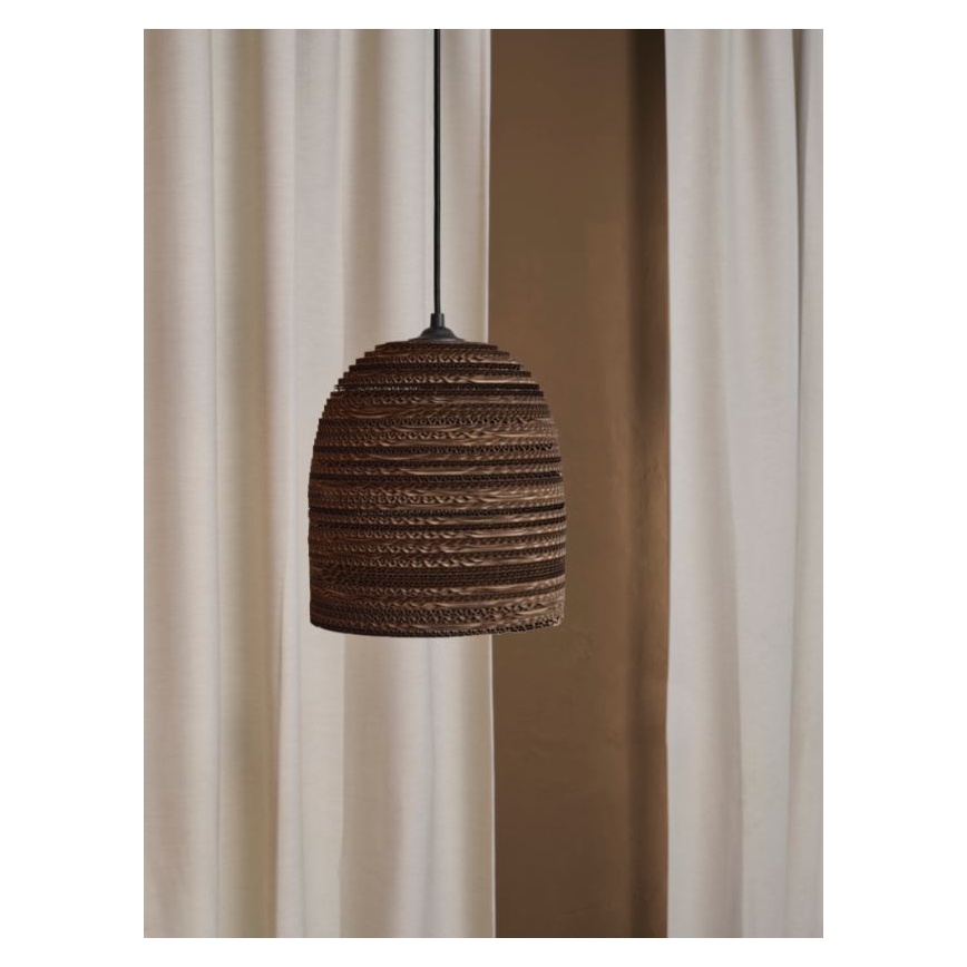 Ledvance - Lustra ar auklu DECOR CARDBOARD 1xE27/15W/230V d. 25 cm