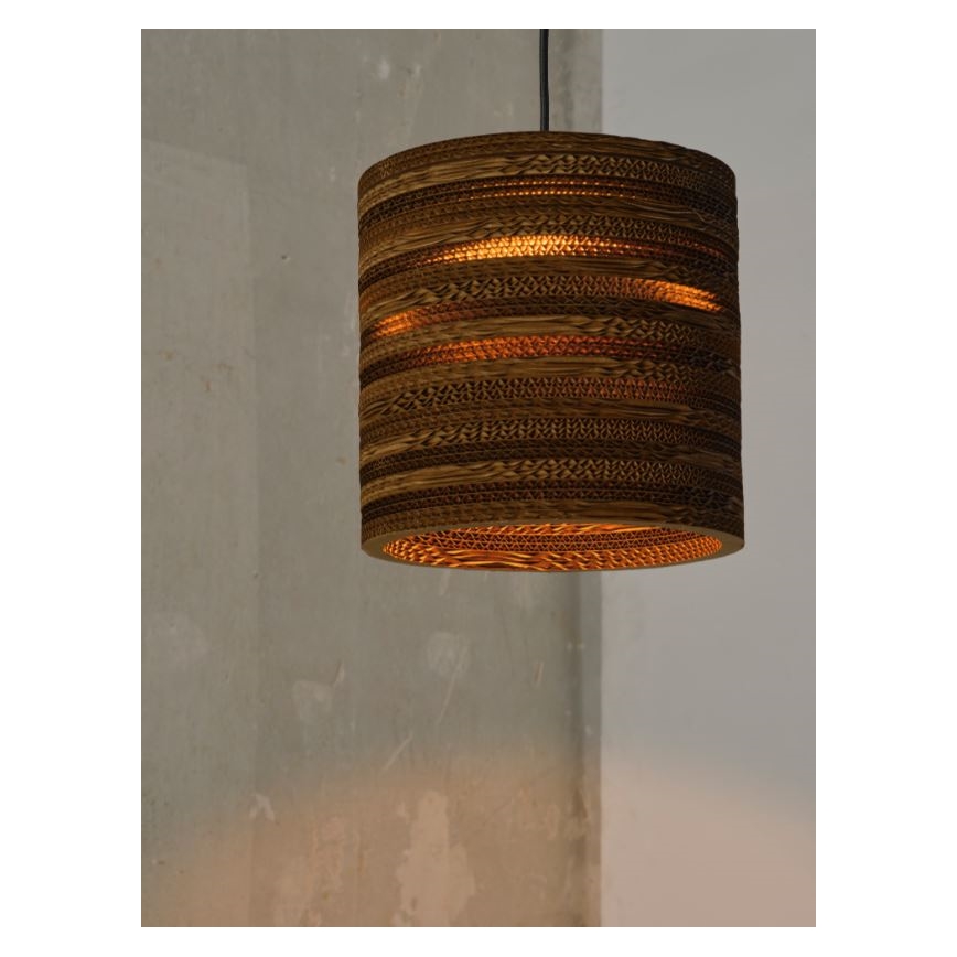 Ledvance - Lustra ar auklu DECOR CARDBOARD 1xE27/15W/230V d. 25 cm