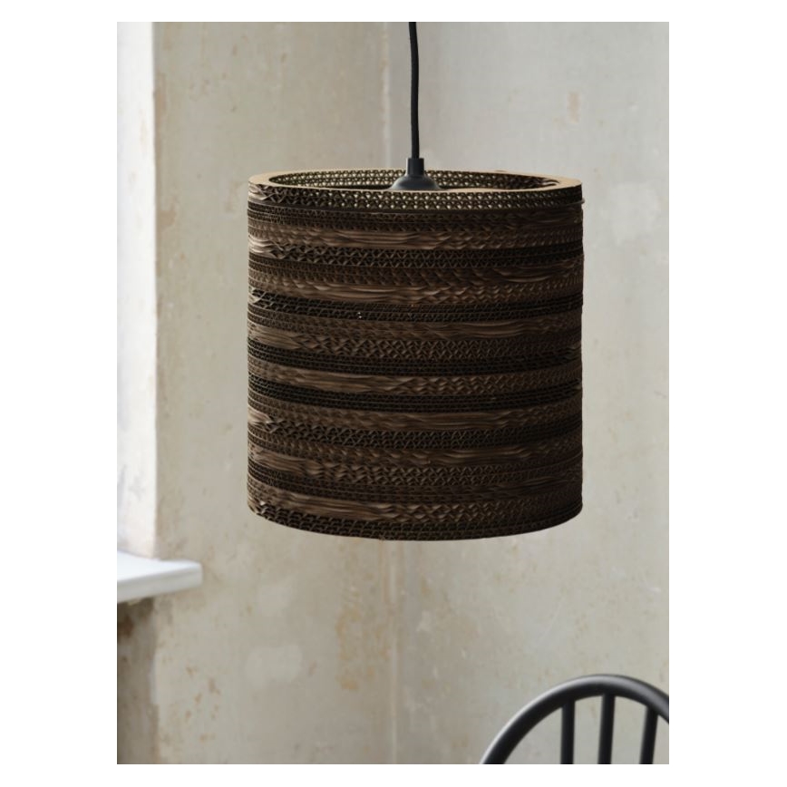 Ledvance - Lustra ar auklu DECOR CARDBOARD 1xE27/15W/230V d. 25 cm