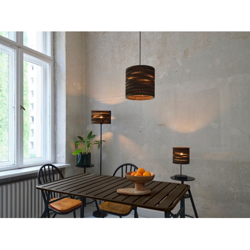 Ledvance - Lustra ar auklu DECOR CARDBOARD 1xE27/15W/230V d. 25 cm