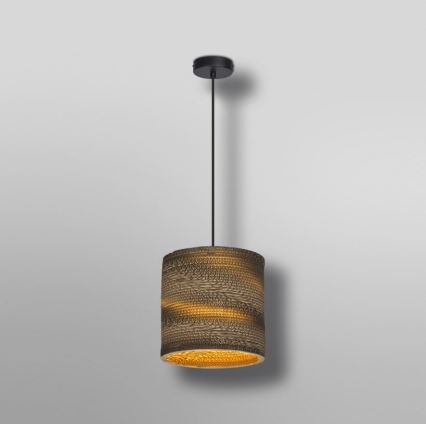 Ledvance - Lustra ar auklu DECOR CARDBOARD 1xE27/15W/230V d. 25 cm